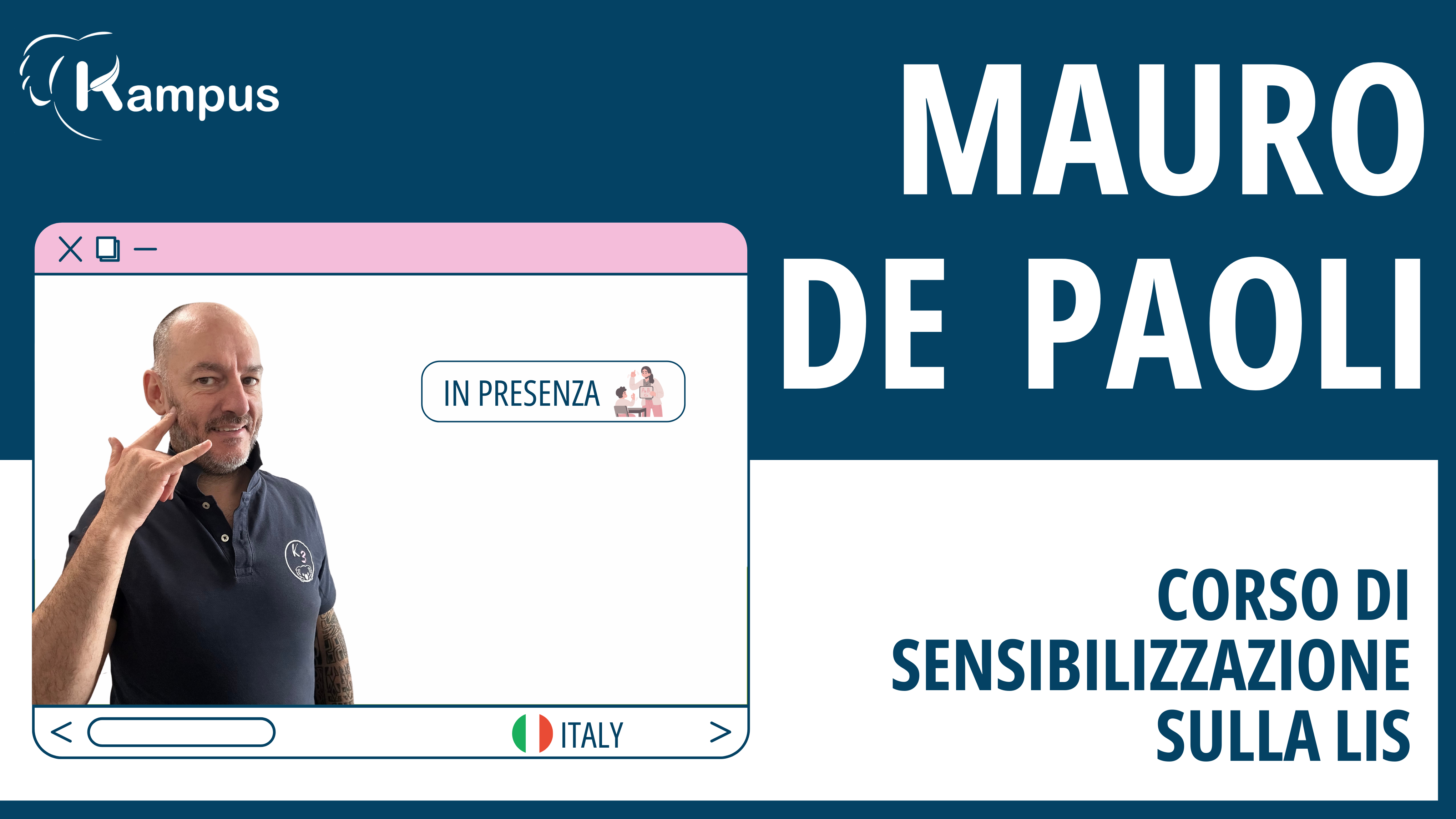 Corso di sensibilizzazione sulla Lis